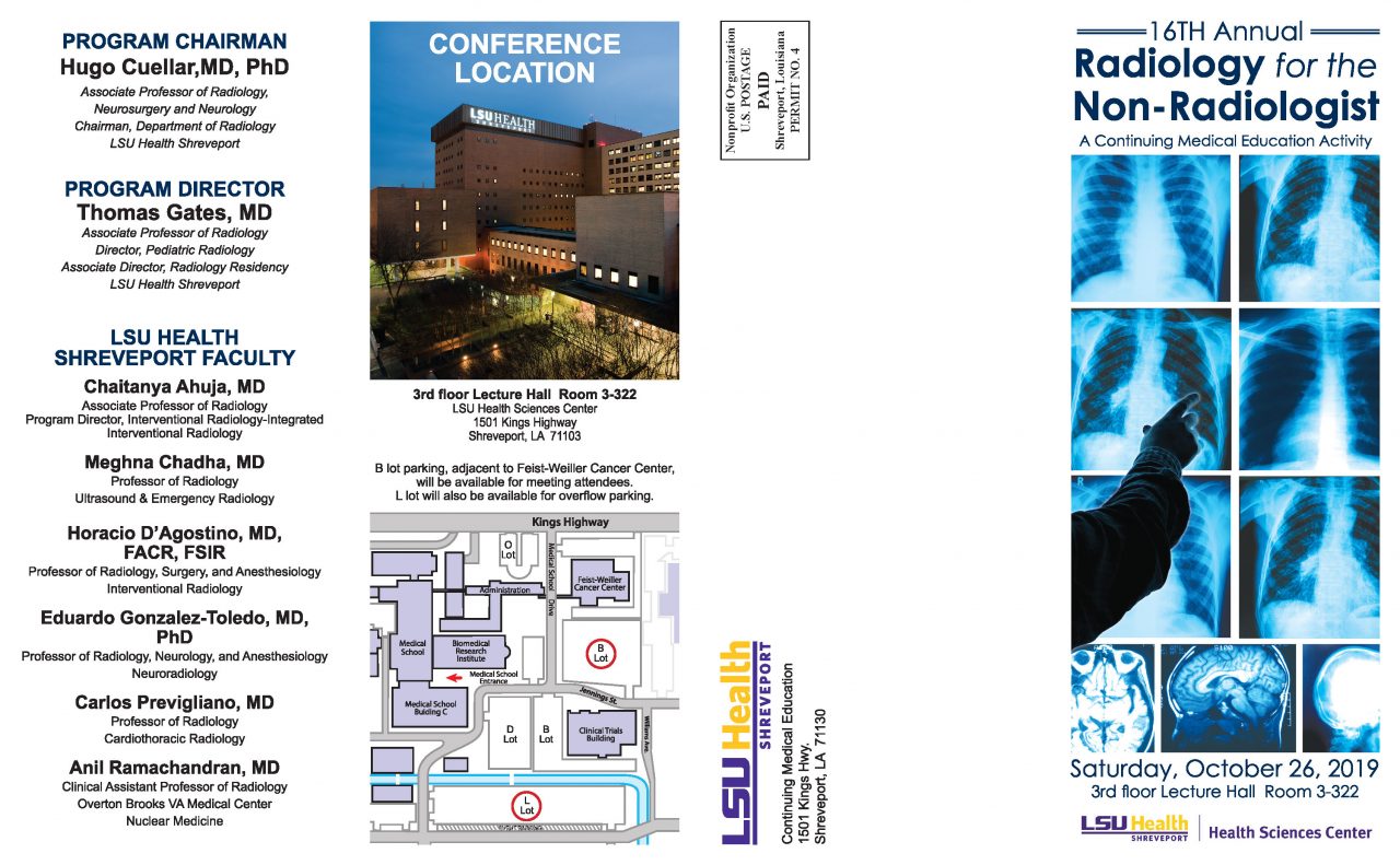 16th Annual Radiology for the NonRadiologist LSU Health Sciences